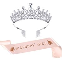silver birthday crown